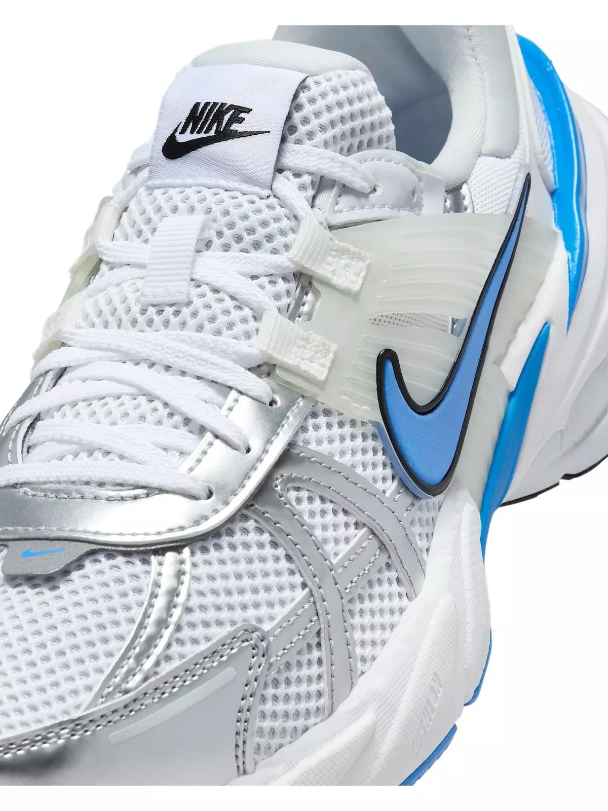 V2K Run "White/Pure Platinum/Summit White/Light Photo Blue" Women's Shoe - 7