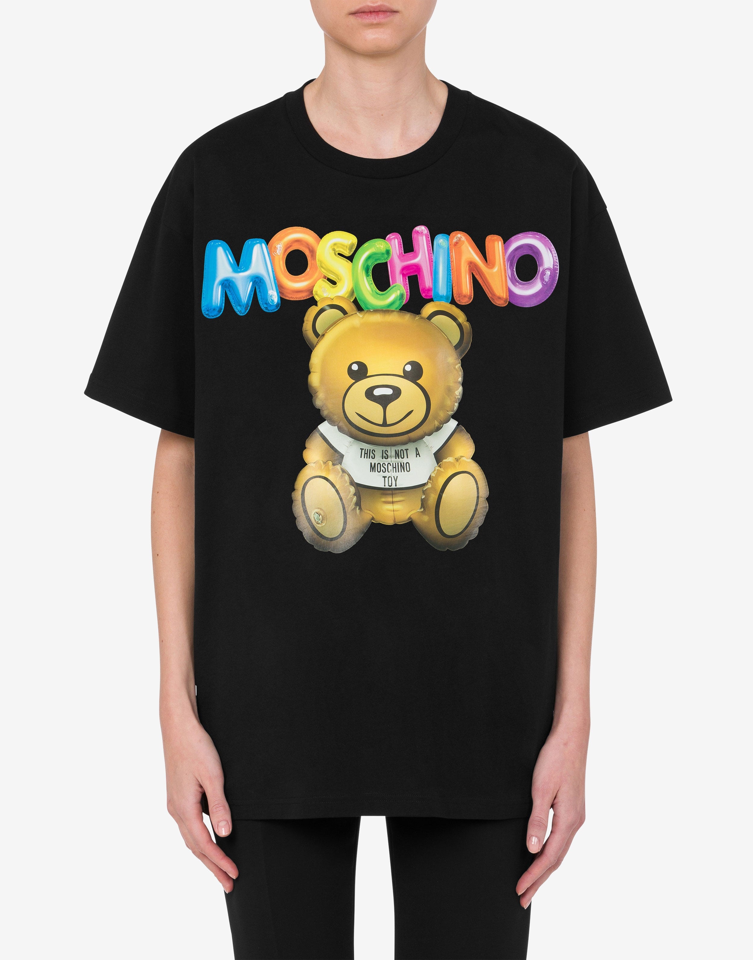 INFLATABLE TEDDY BEAR ORGANIC JERSEY T-SHIRT - 2