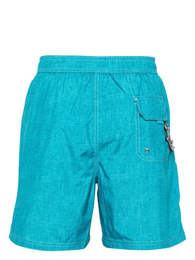 Paul & Shark shark-charm textil-print swim shorts outlook