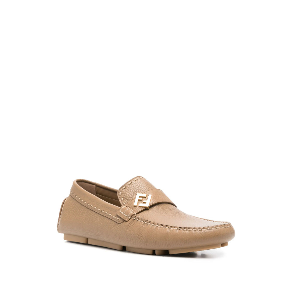 Fendi Brown Loafers Men - 3