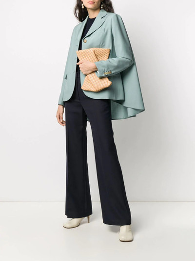 Lanvin single-breasted cape blazer outlook