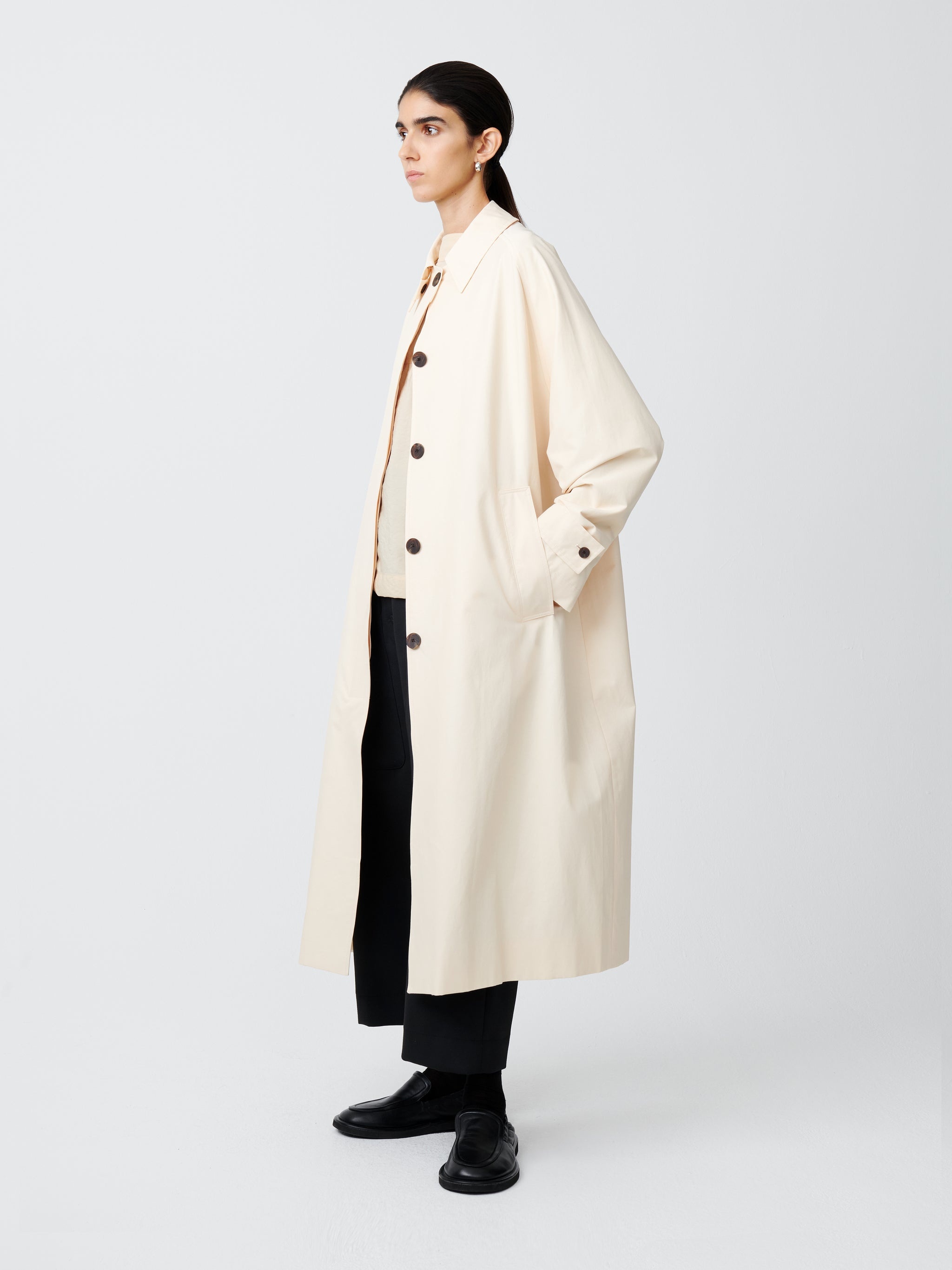 Holin Coated Cotton Coat - 3