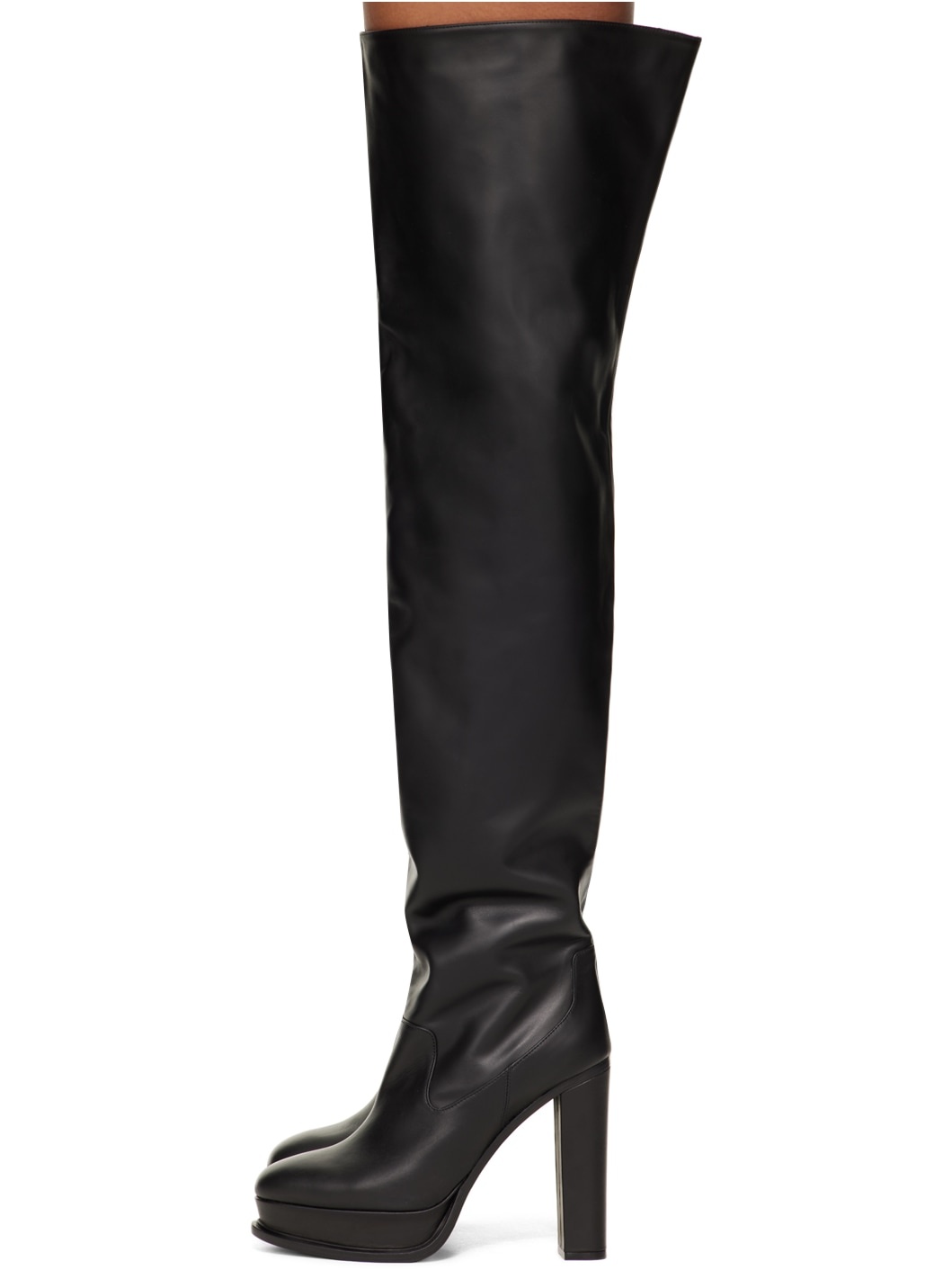 Black Leather Boots - 3