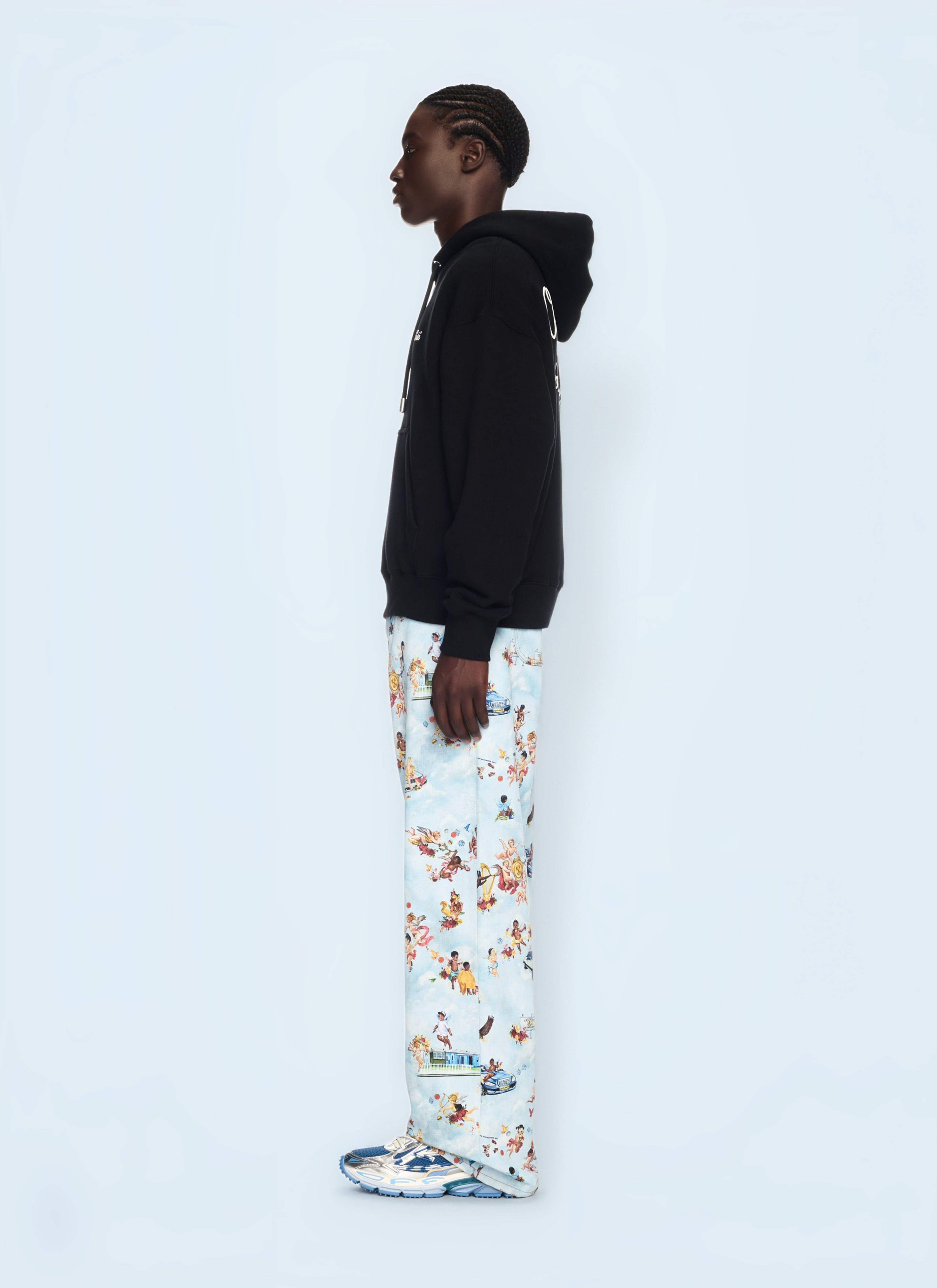 Off White Men Script Hooded Sweatshirt - 2