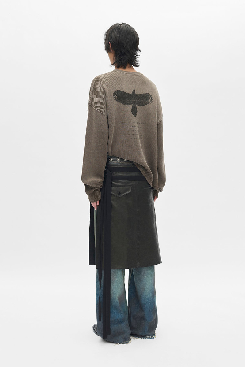 Ann Demeulemeester Emil ''Eternal Eagle'' Long Sleeve T outlook