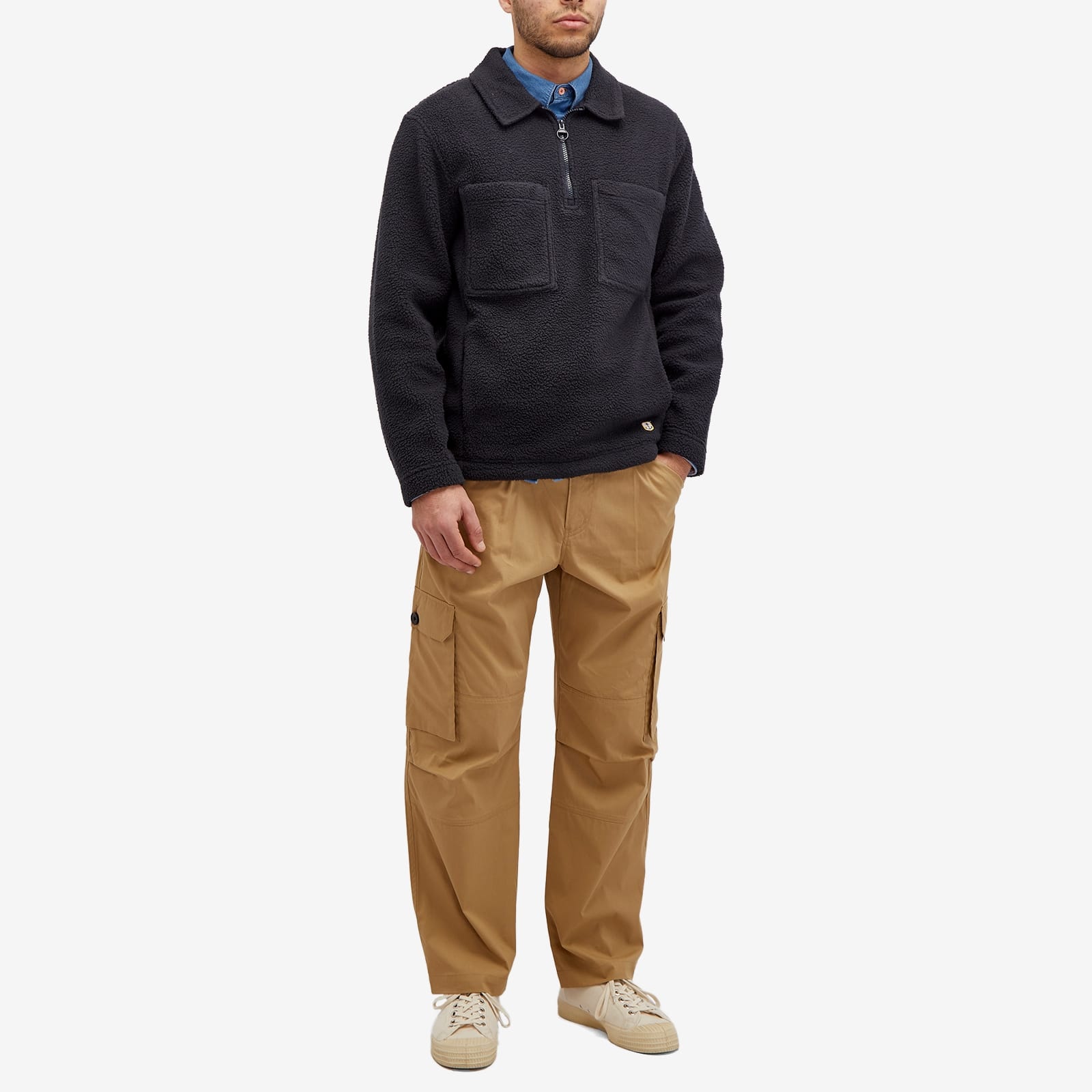 Paul Smith Loose Fit Cargo Trousers - 4