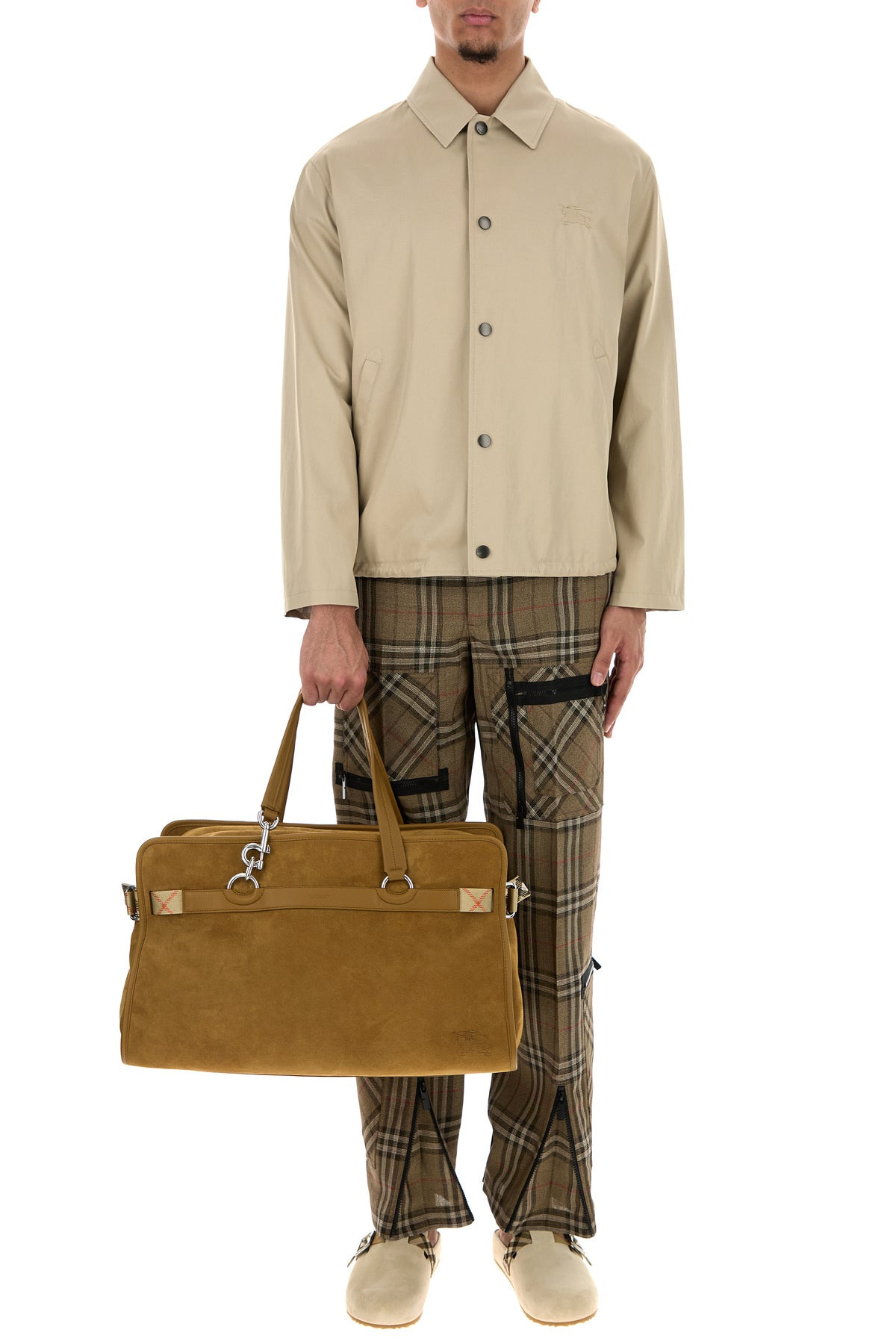Cappuccino gabardine jacket - 6