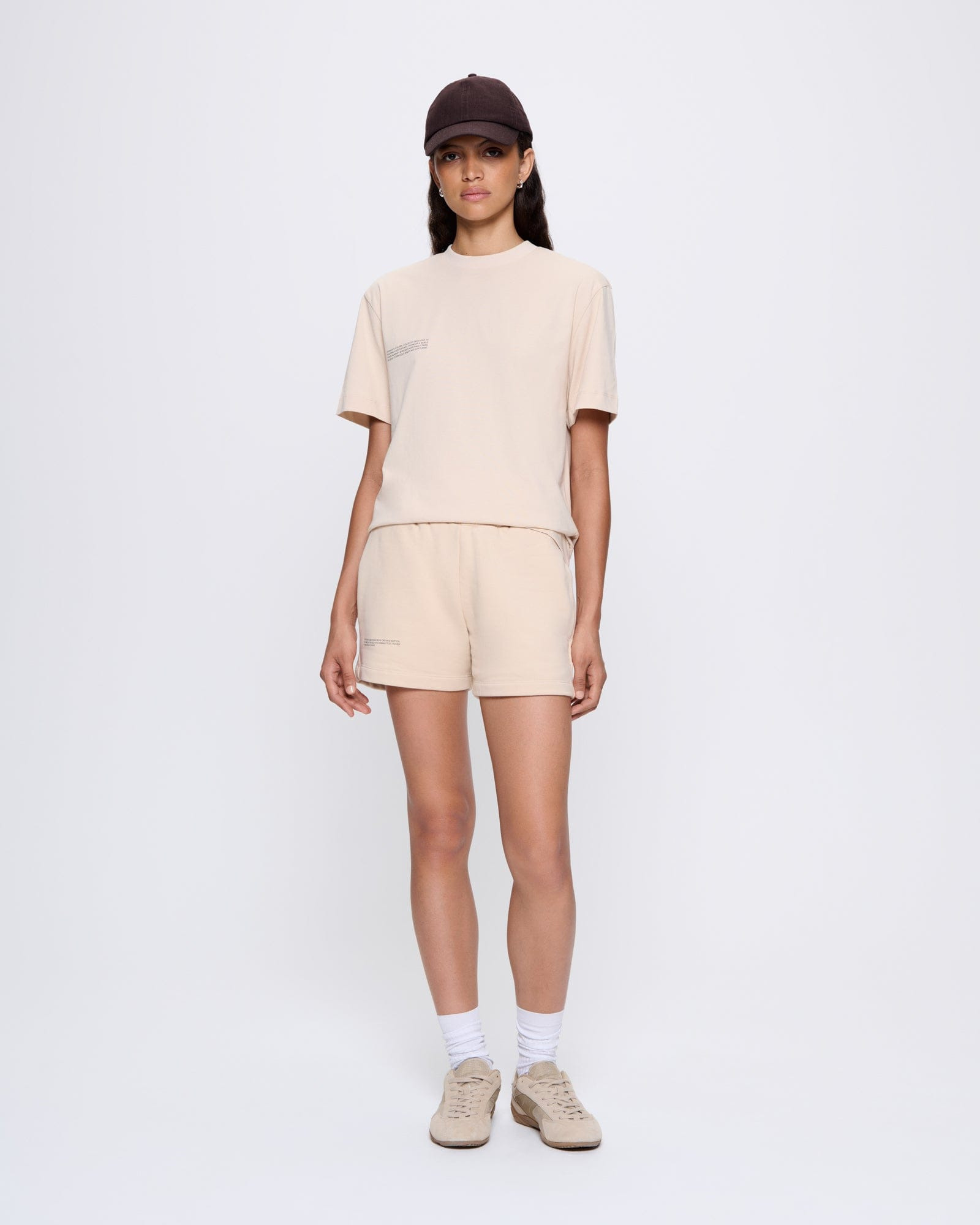 Womens 365 Midweight T-shirt - Sand - 3
