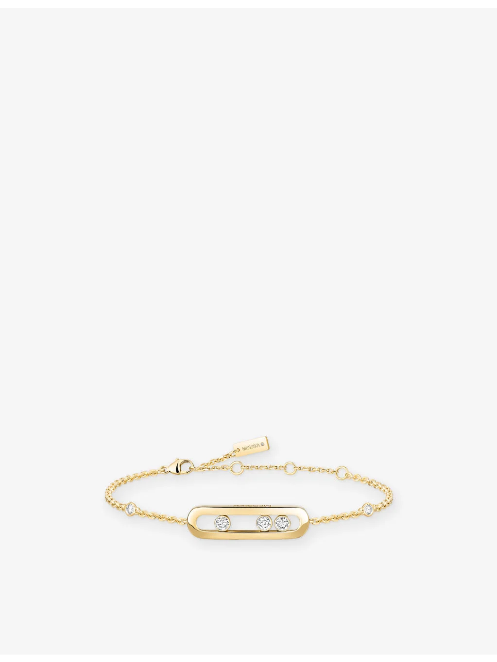 Baby Move 18ct gold and diamond bracelet - 1