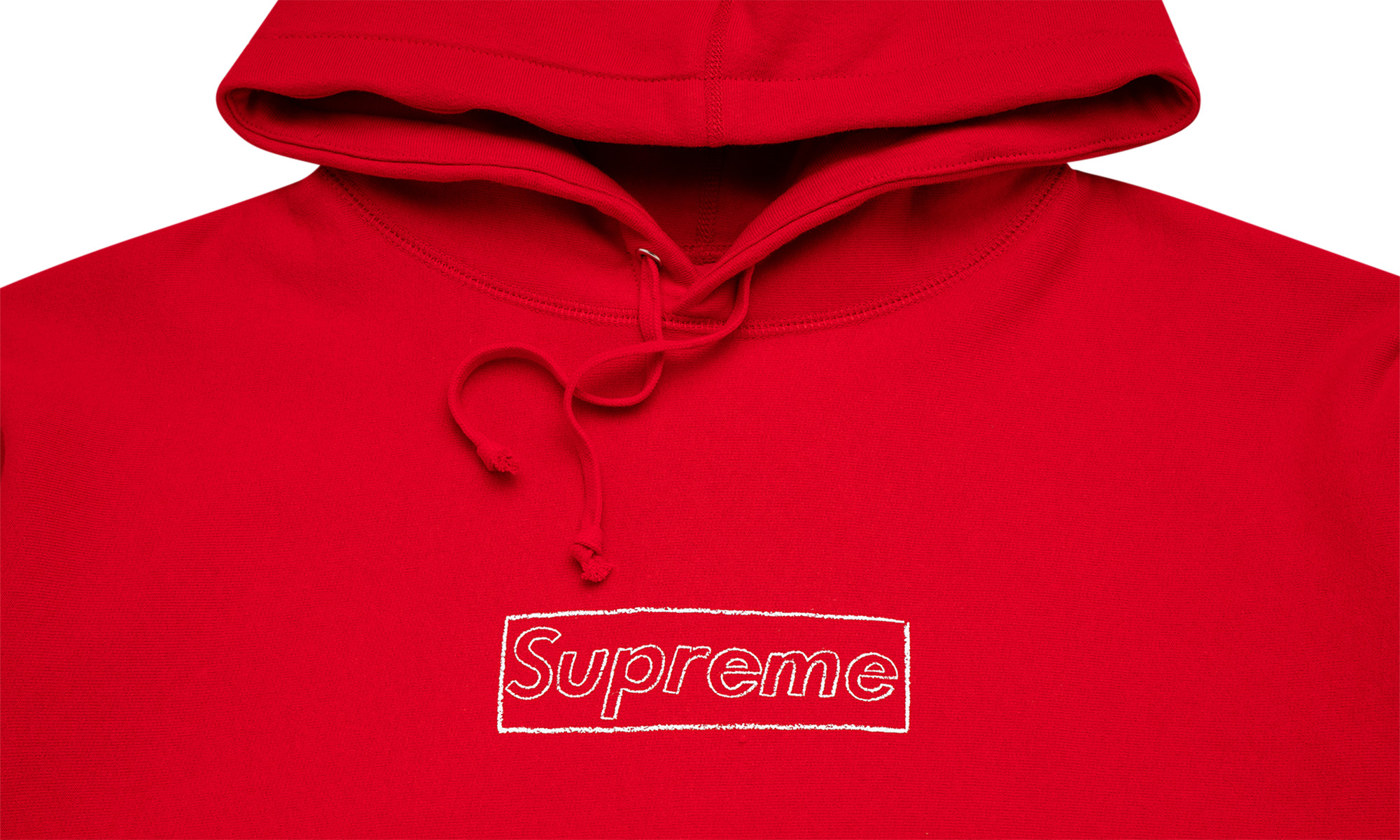 Kaws Chalk Logo Hoodie "SS 21" - 2