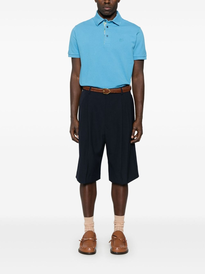 Etro Pegaso-embroidered polo shirt outlook