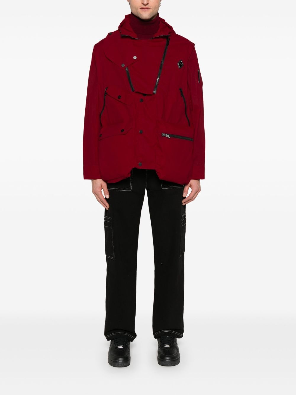 logo-plaque jacket - 2