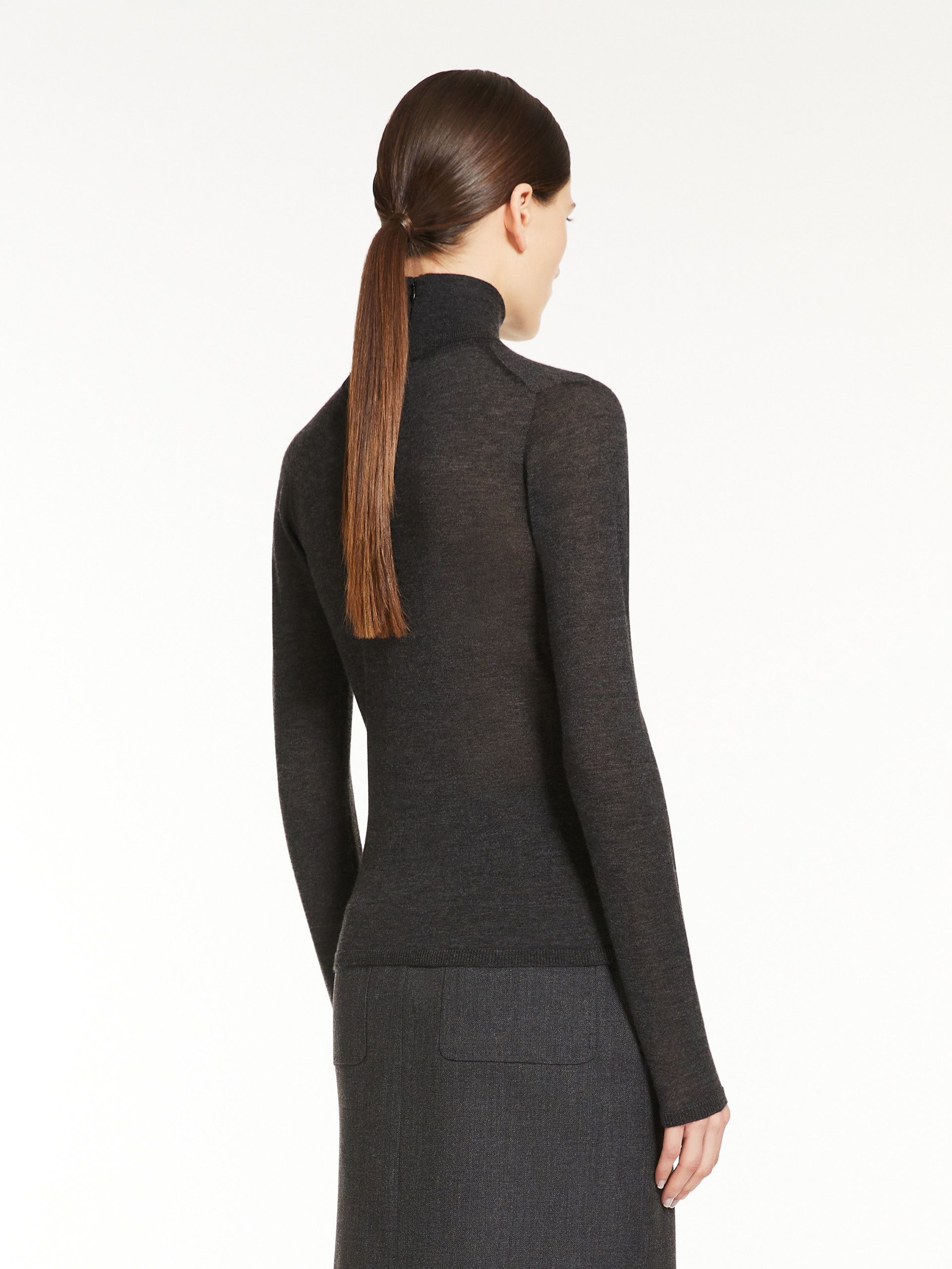 ADDA Cashmere yarn turtleneck - 4