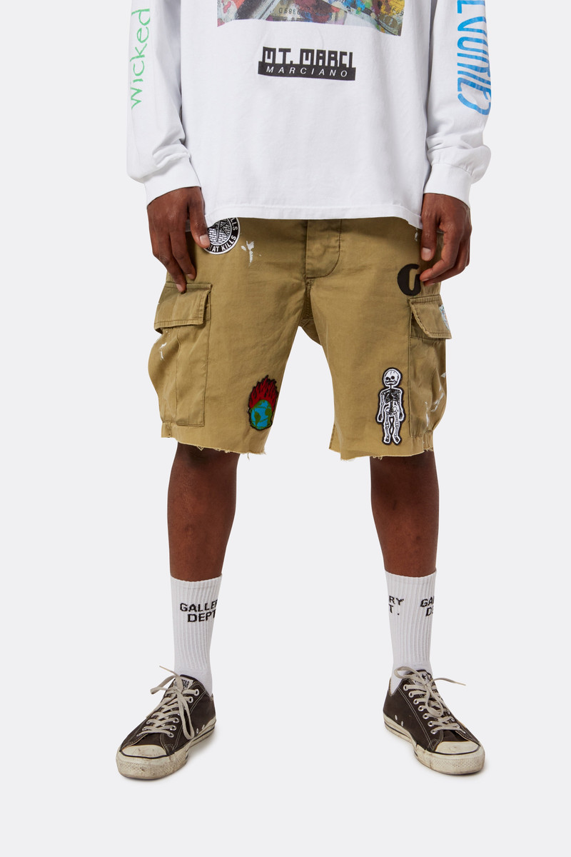 GALLERY DEPT. KENZIE FATIGUE CARGO SHORTS outlook