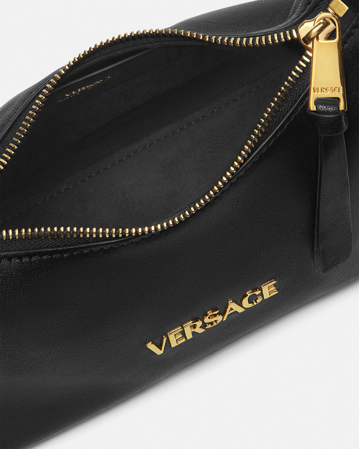 Versace Tag Hobo Handbag - 5
