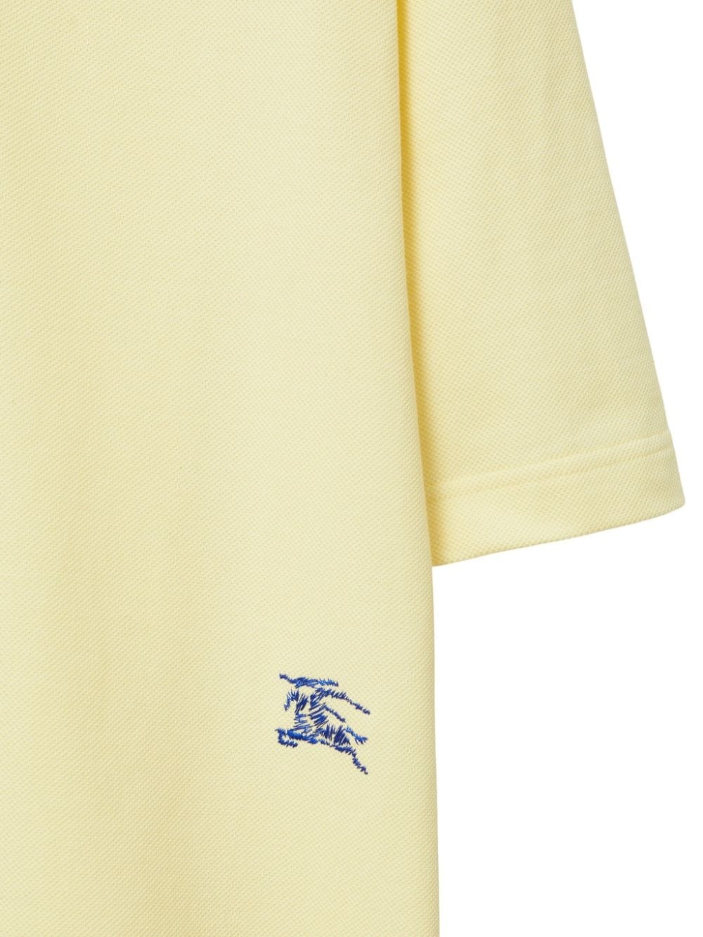 Equestrian Knight-embroidered cotton polo shirt - 5