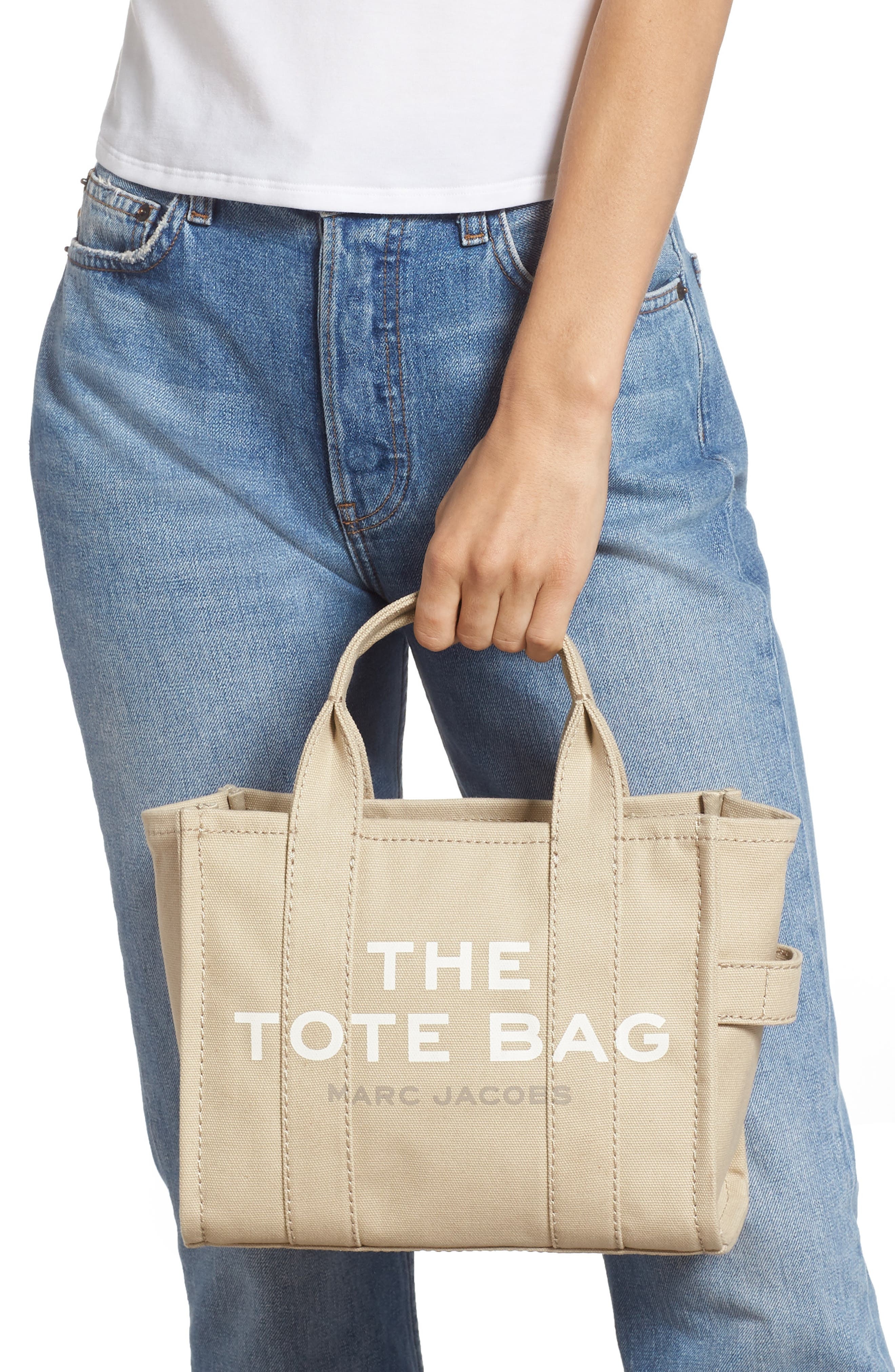 Marc Jacobs The Canvas Small Tote Bag in Beige at Nordstrom - 3
