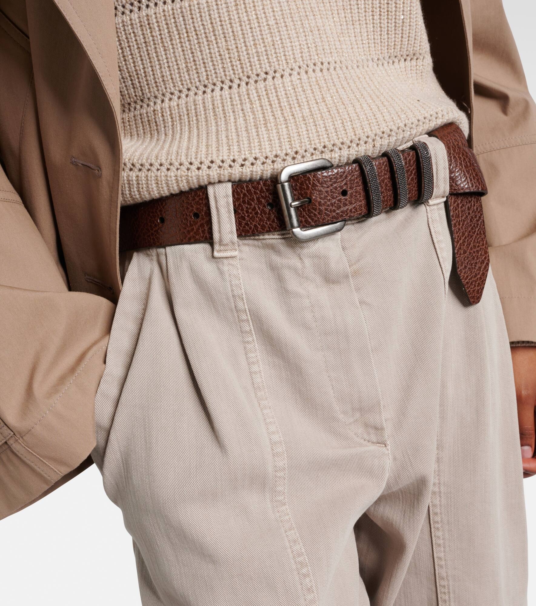 Monili leather belt - 2