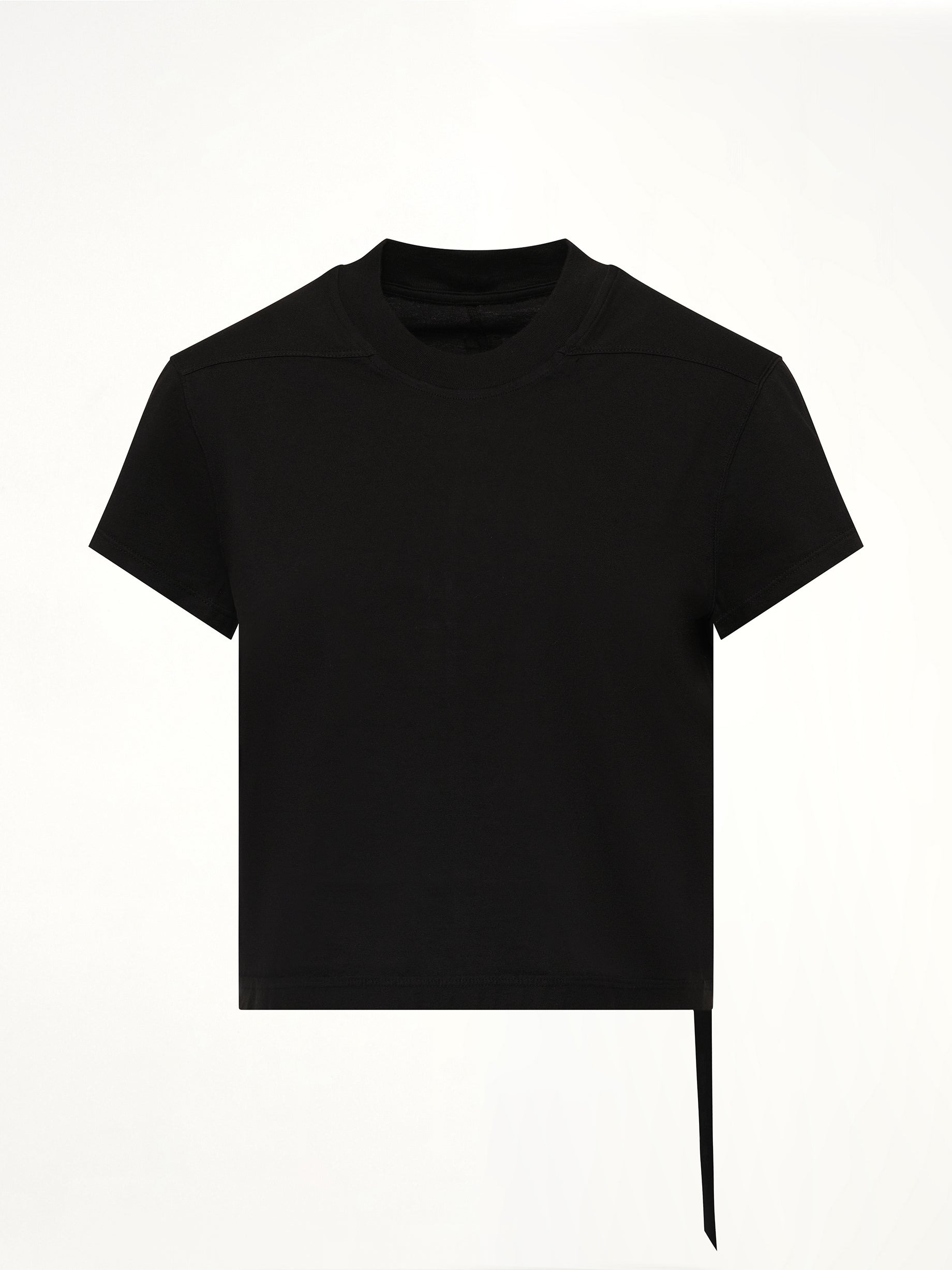 Cropped Small Level T-Shirt in Black - 2