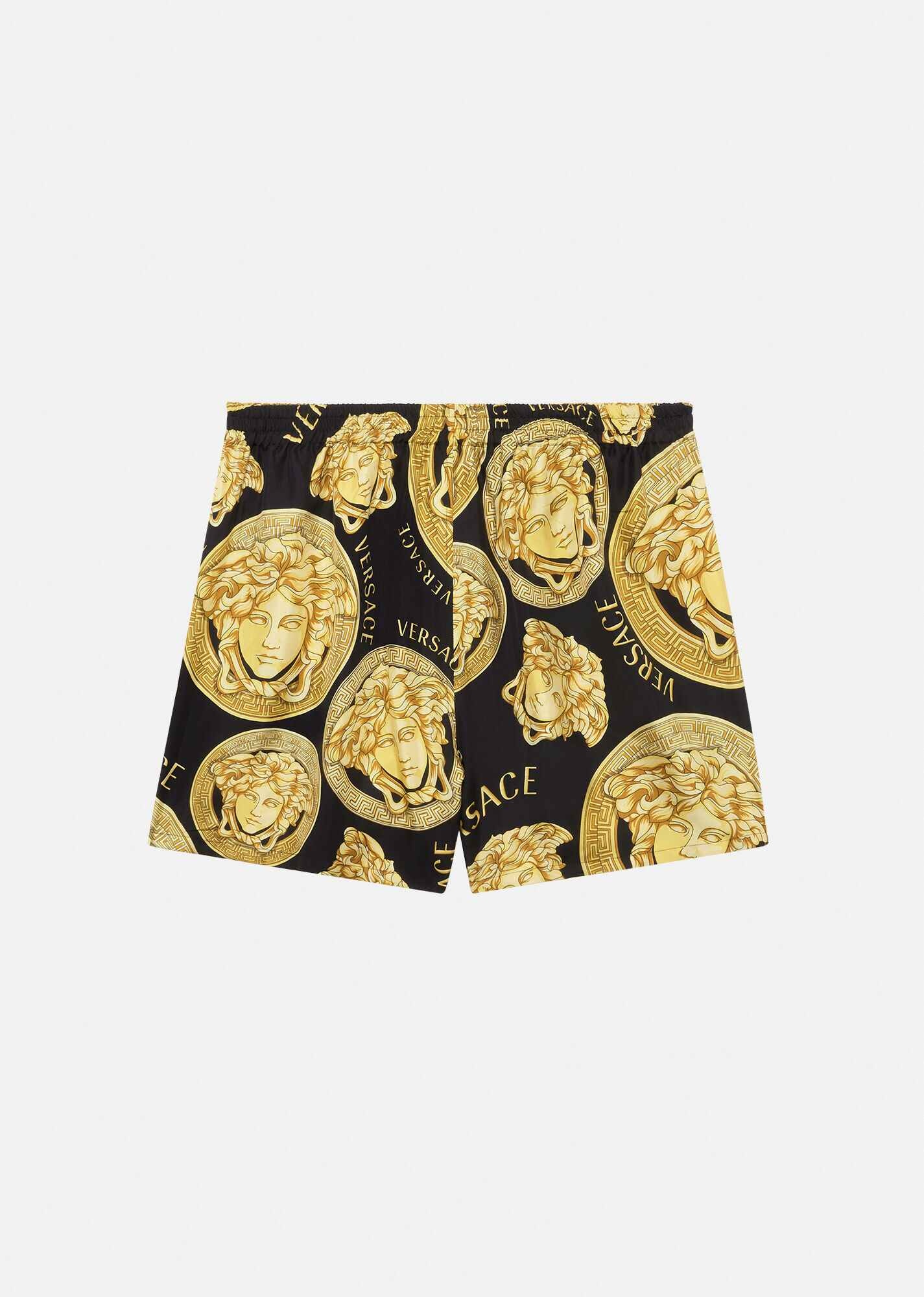 Medusa Amplified Print Silk Boxers - 3