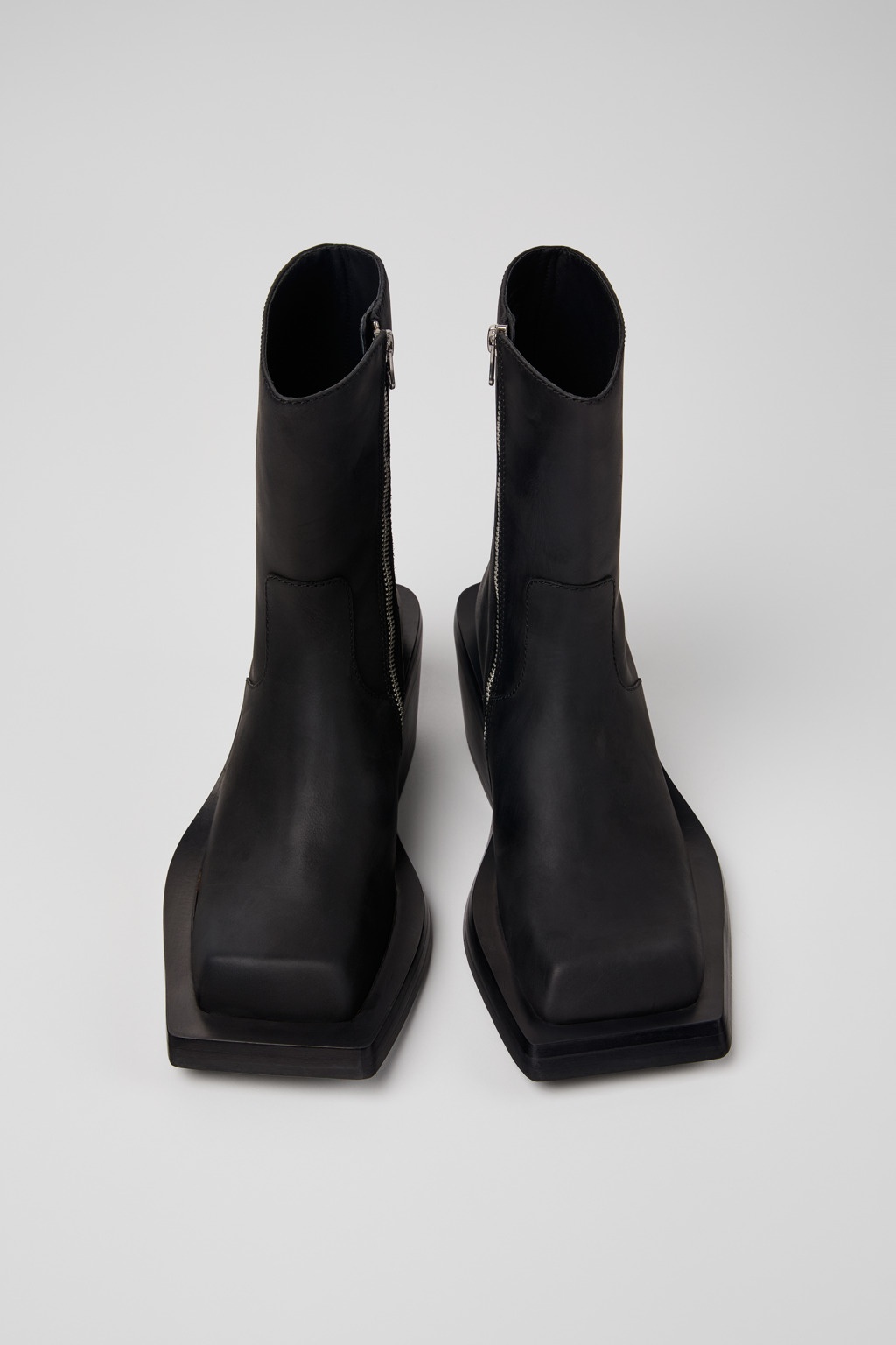 Black Nubuck Boots - 4