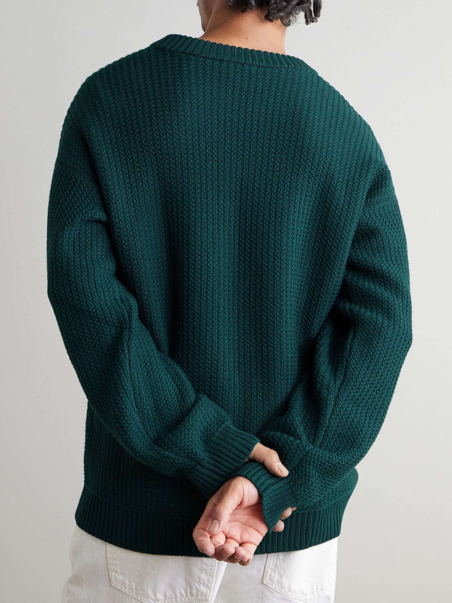 Jardim Merino Wool Sweater Green - 3