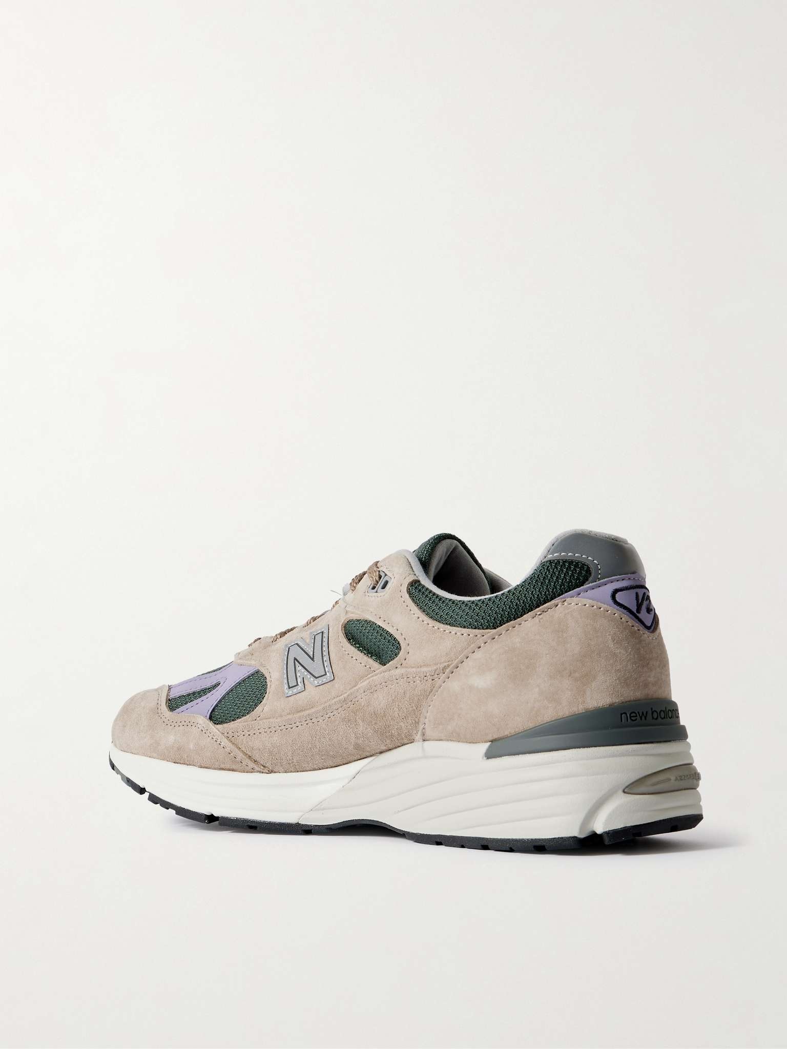 991v2 Suede, Leather and Mesh Sneakers - 4