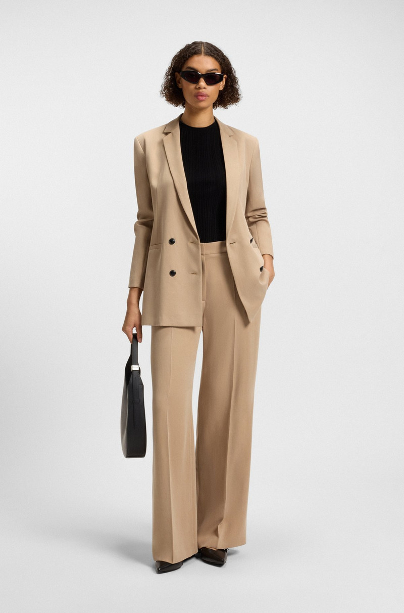 HUGO RELAXED-FIT BLAZER WITH DOUBLE-BREASTED CLOSURE outlook