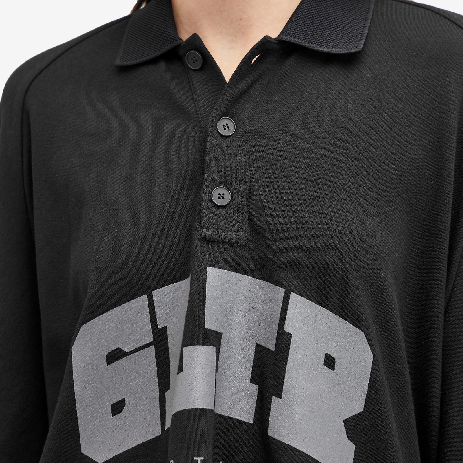 Jean Paul Gaultier Graphic Print Jersey Polo - 5