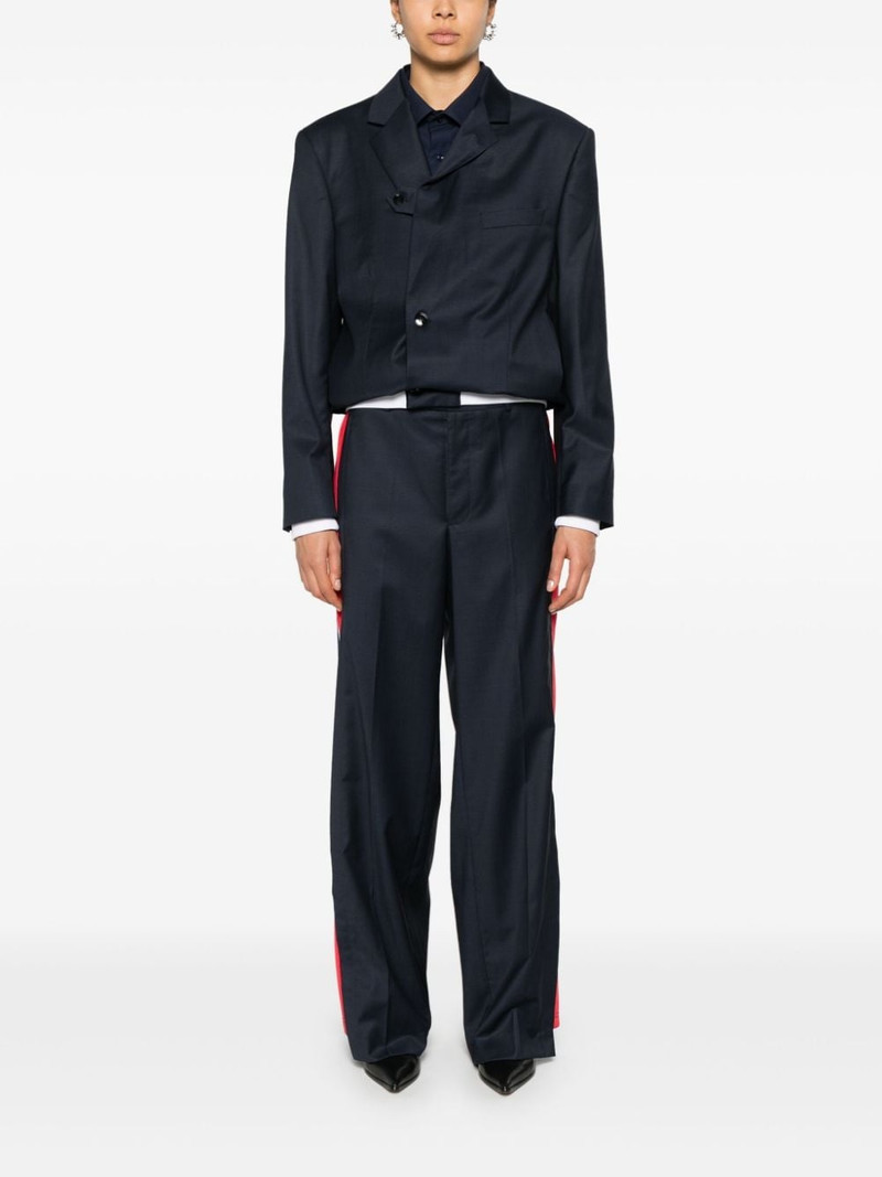 BETTTER notched-lapels bomber-blazer outlook