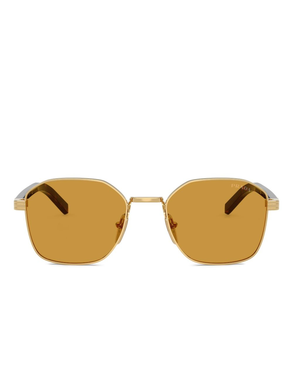 geometric-frame sunglasses - 1