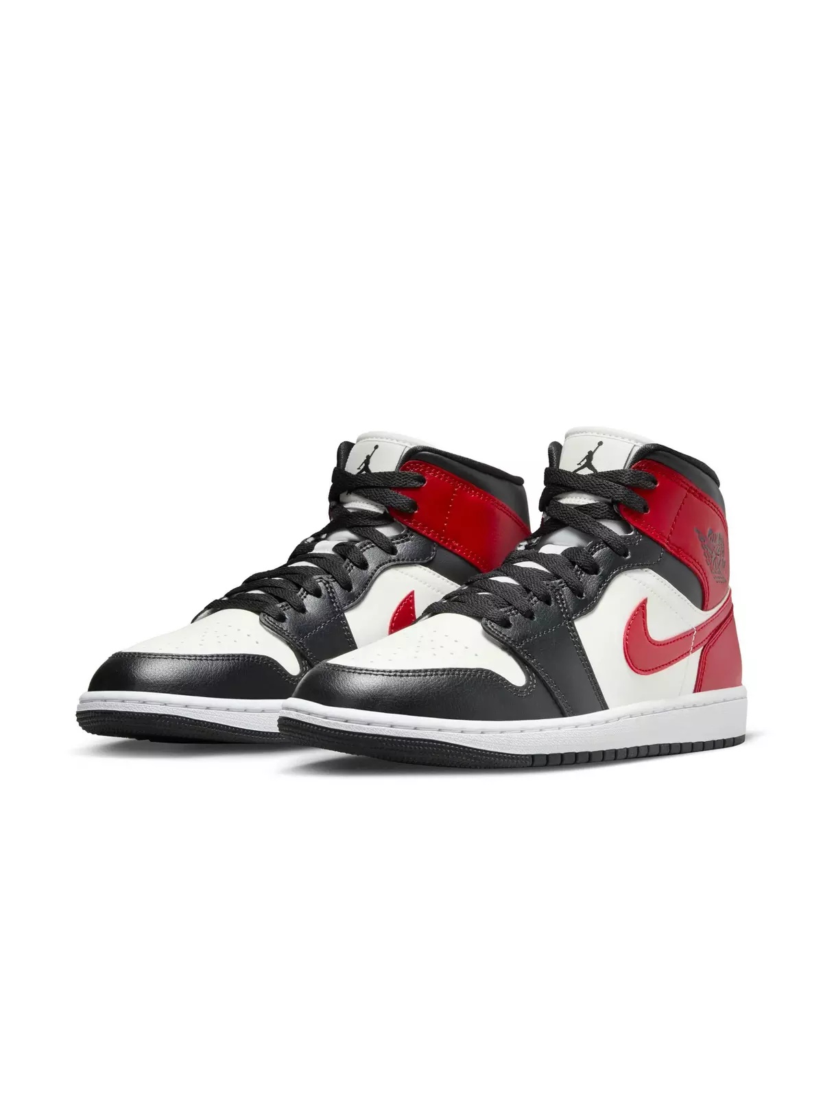 1 Mid "Sail/Gym Red/Off Noir/White" Women's Shoe - 7