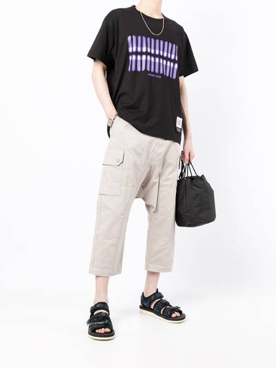 Fumito Ganryu Function-print short-sleeve T-shirt outlook