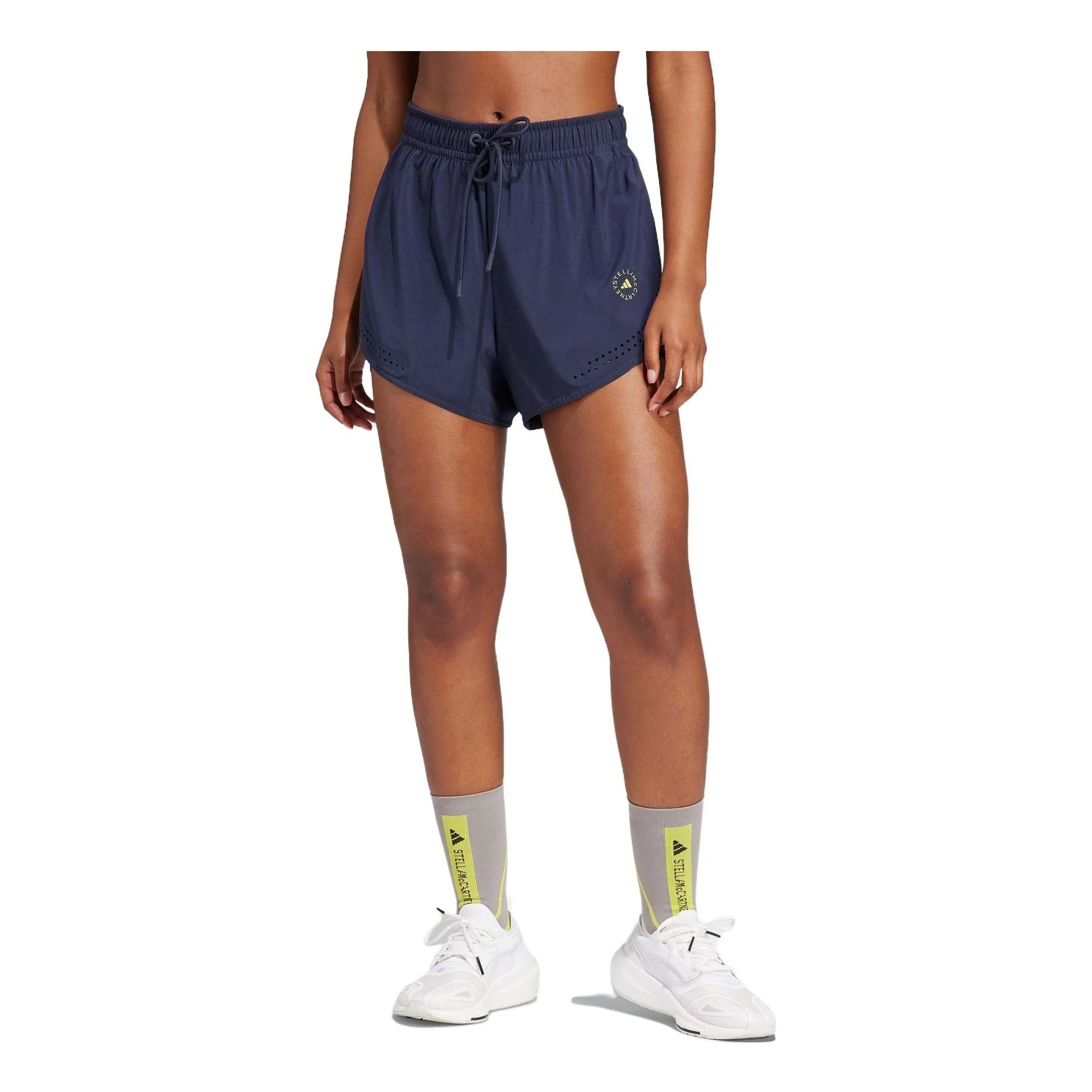 (WMNS) adidas By Stella Mccartney Truepurpose 2-in-1 Training Shorts 'Blue' IB6827 - 1