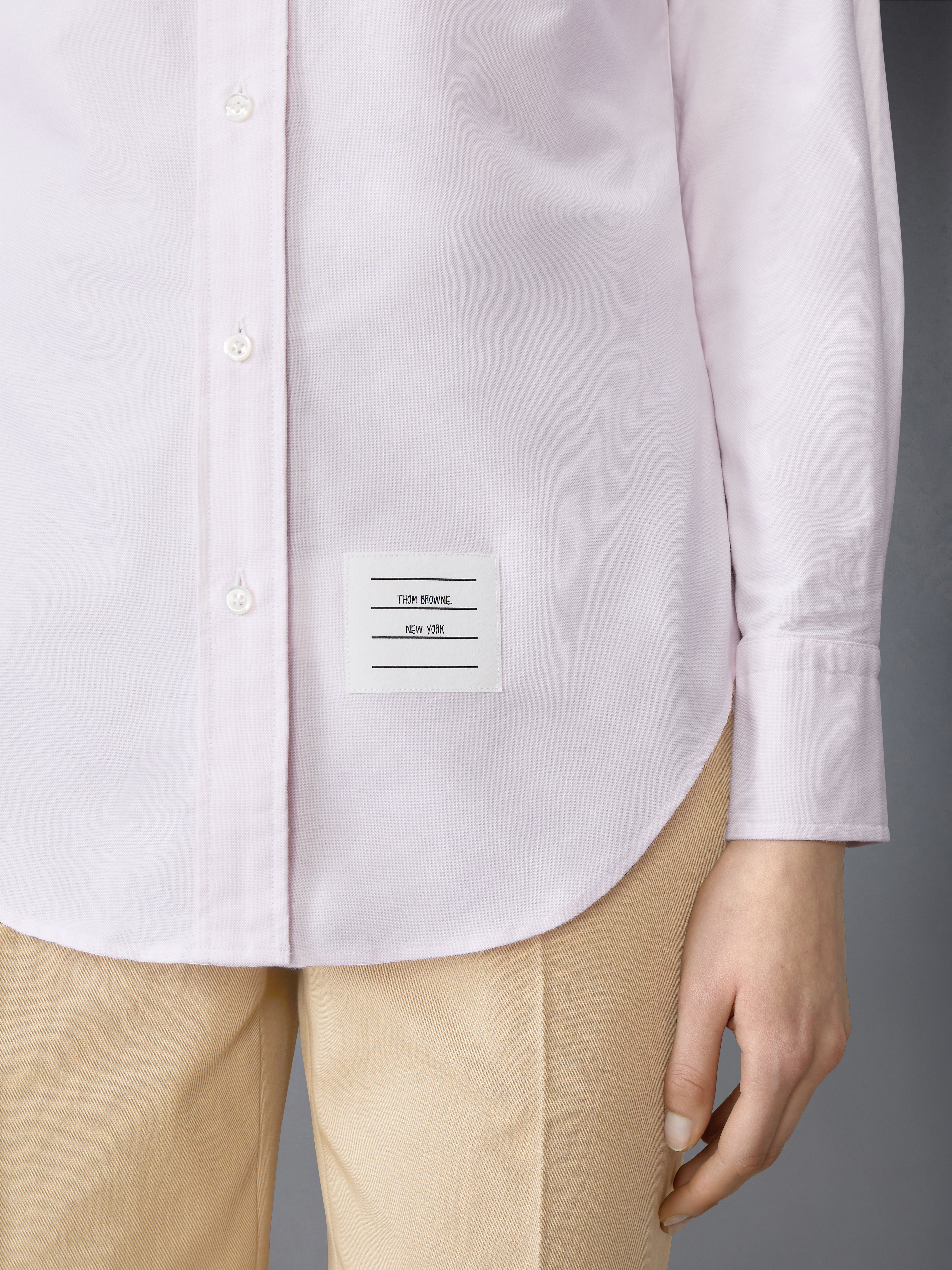 OXFORD ARMBAND CLASSIC ROUND COLLAR SHIRT - 7