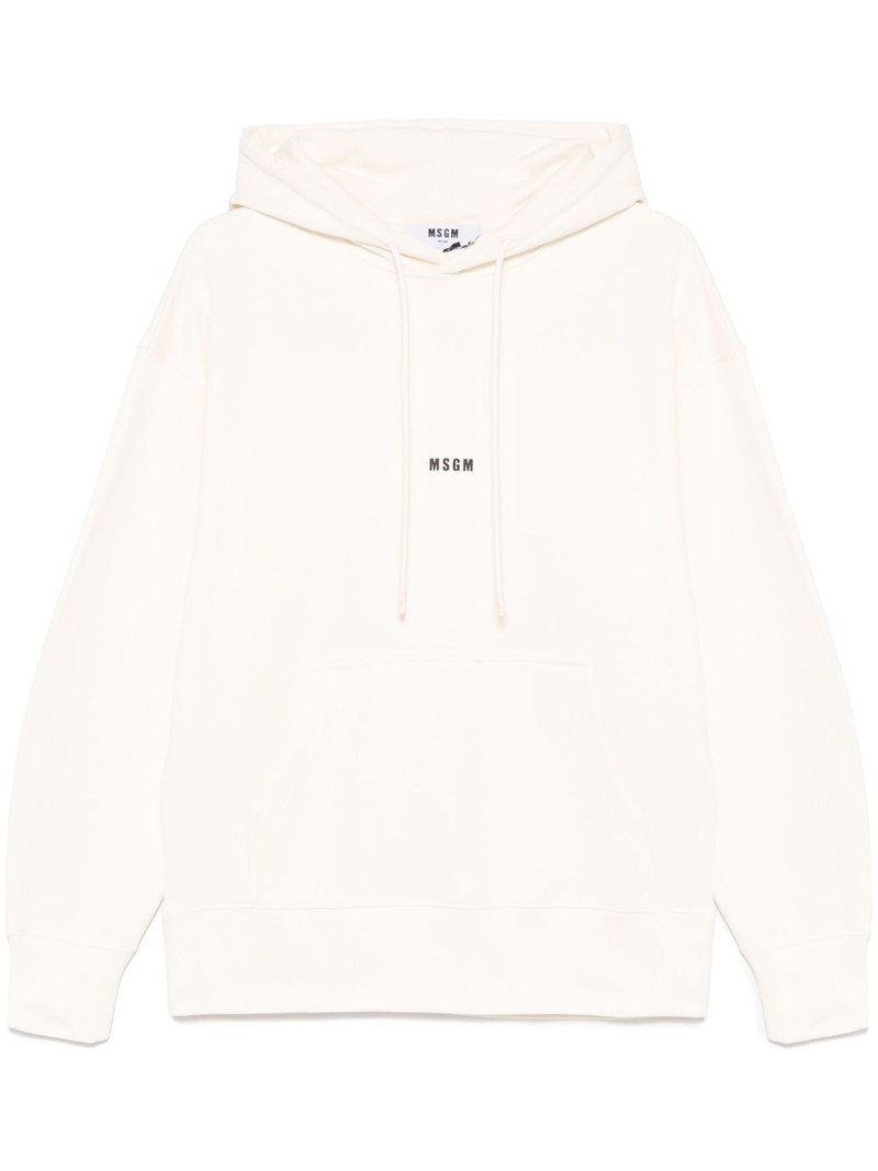 logo-print hoodie 1