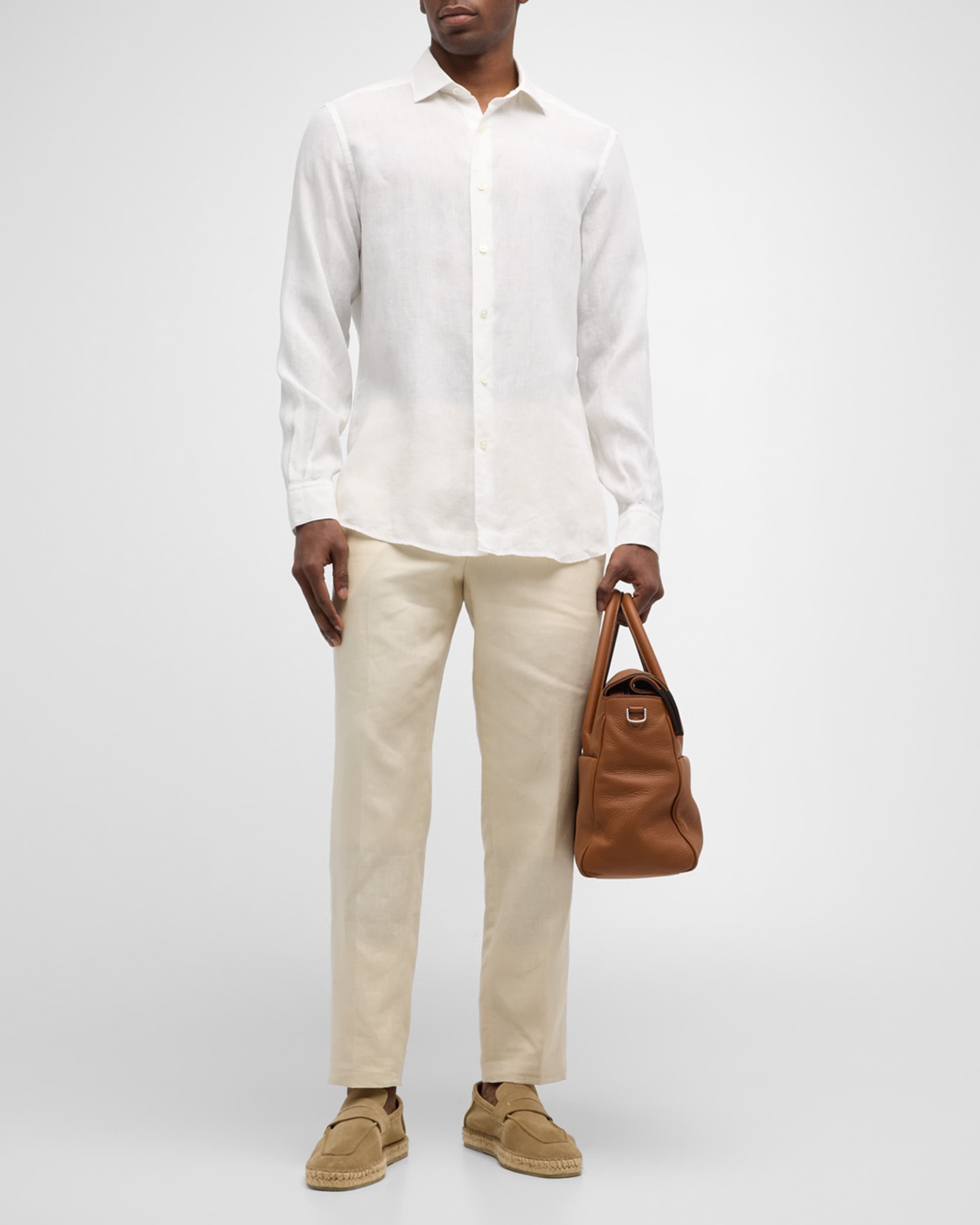 Men's Linen Sport Shirt - 5