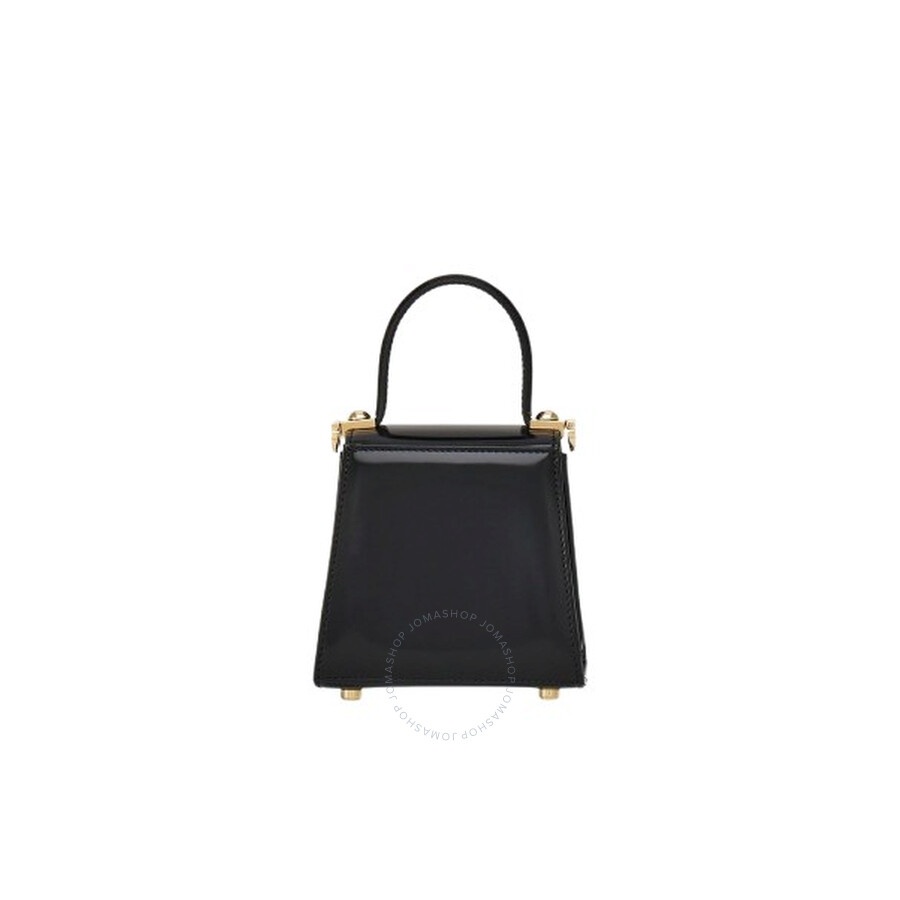 Ferragamo Ladies Black Micro Iconic Top Handle Bag - 3