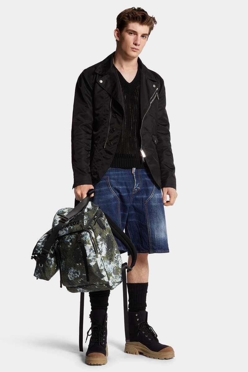 DARK SEMPLICE CARPENTER SHORTS - 3