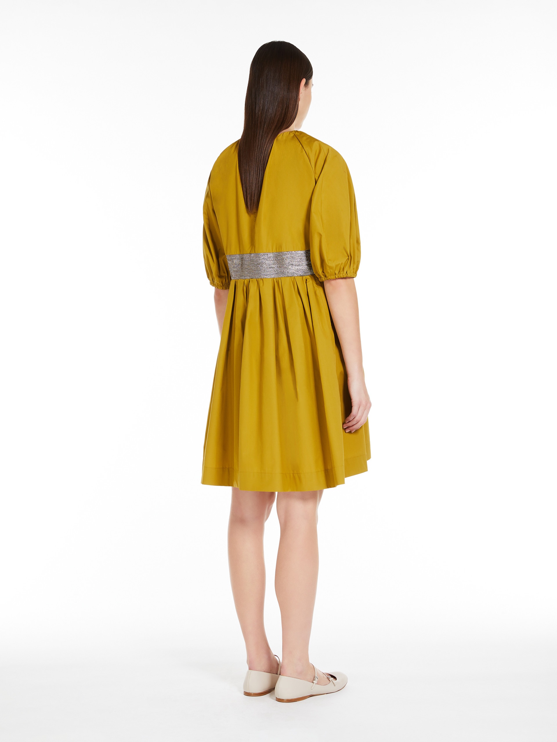 TAGO Short cotton poplin dress - 4