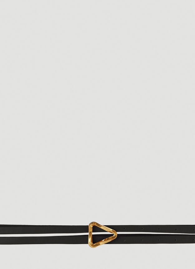 Bottega Veneta Grasp Belt in Black | lncc | REVERSIBLE