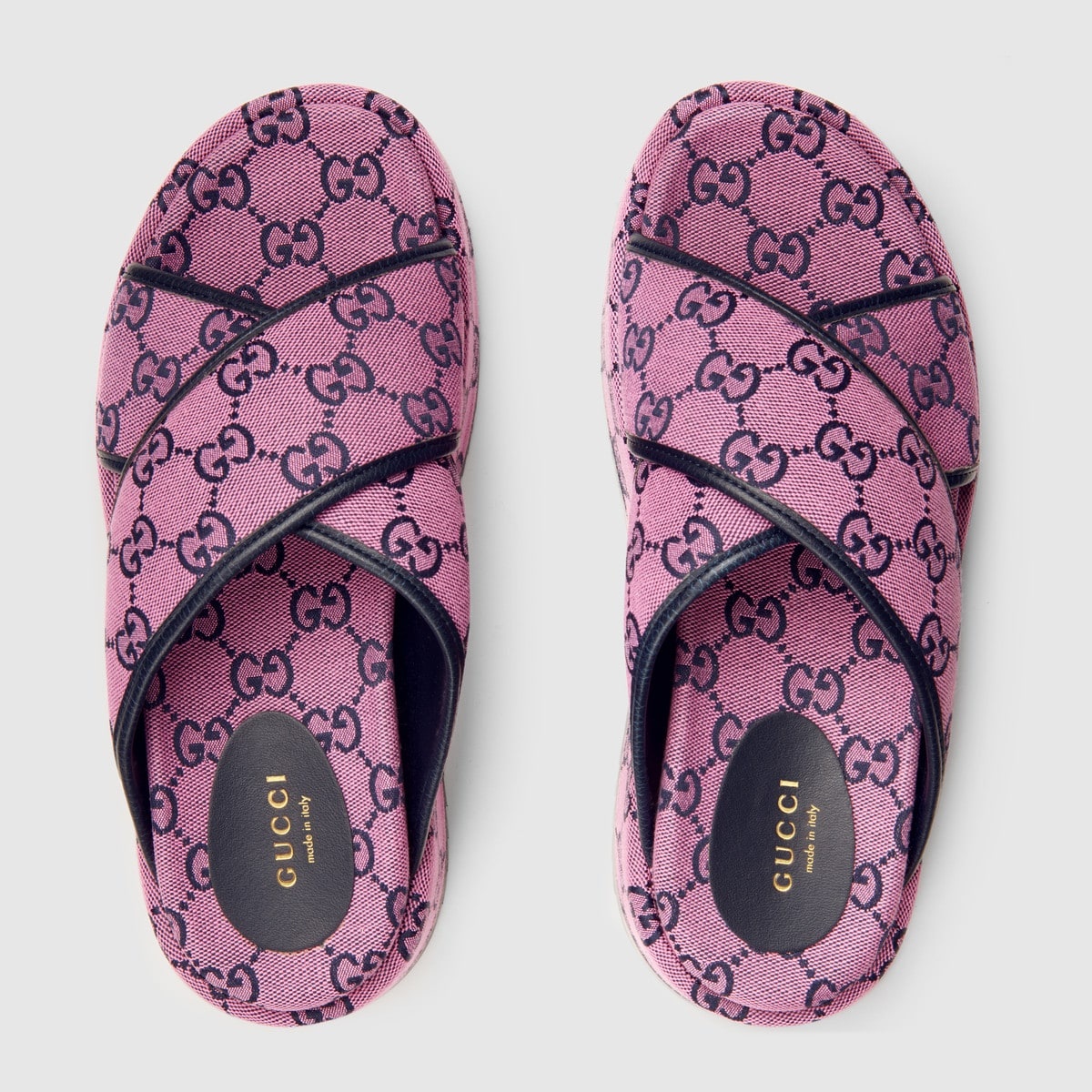 GG Multicolor platform sandal - 3