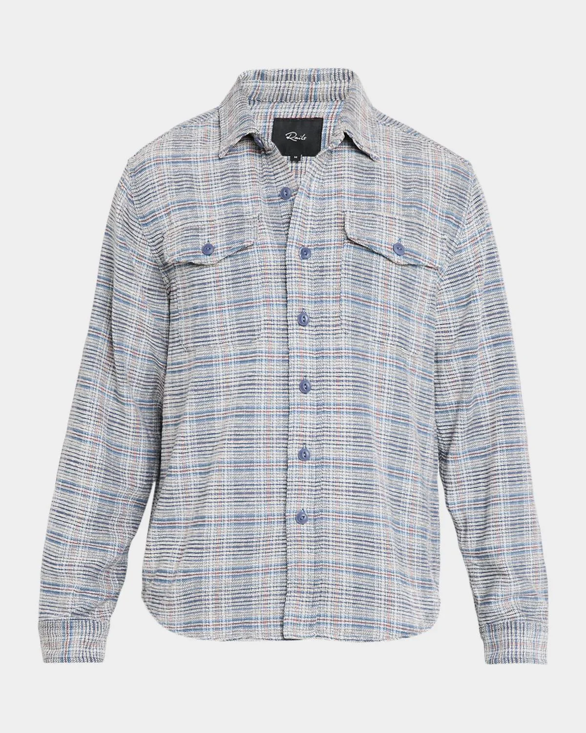Men's Warren Plaid Button-Front Shirt - 1