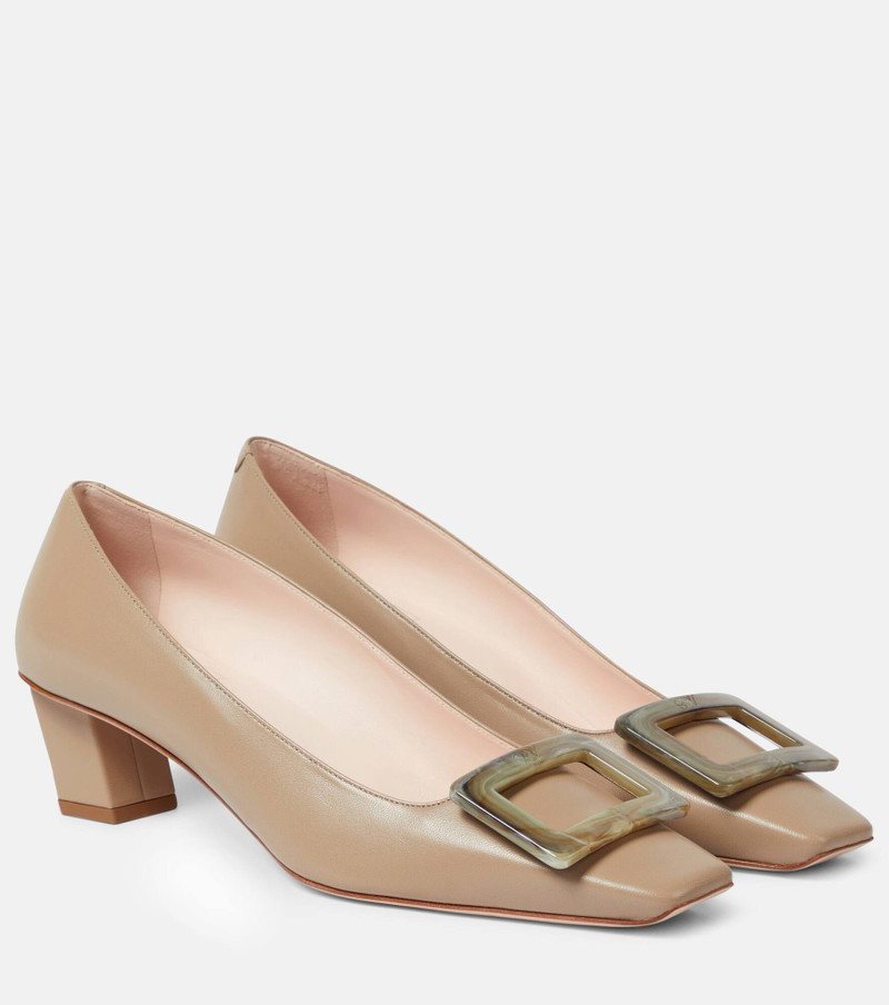 Belle Vivier 45 leather pumps - 1
