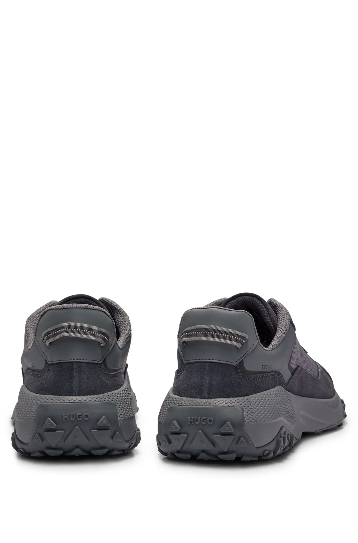 MIXED-MATERIAL TRAINERS WITH RIPSTOP MESH - 5