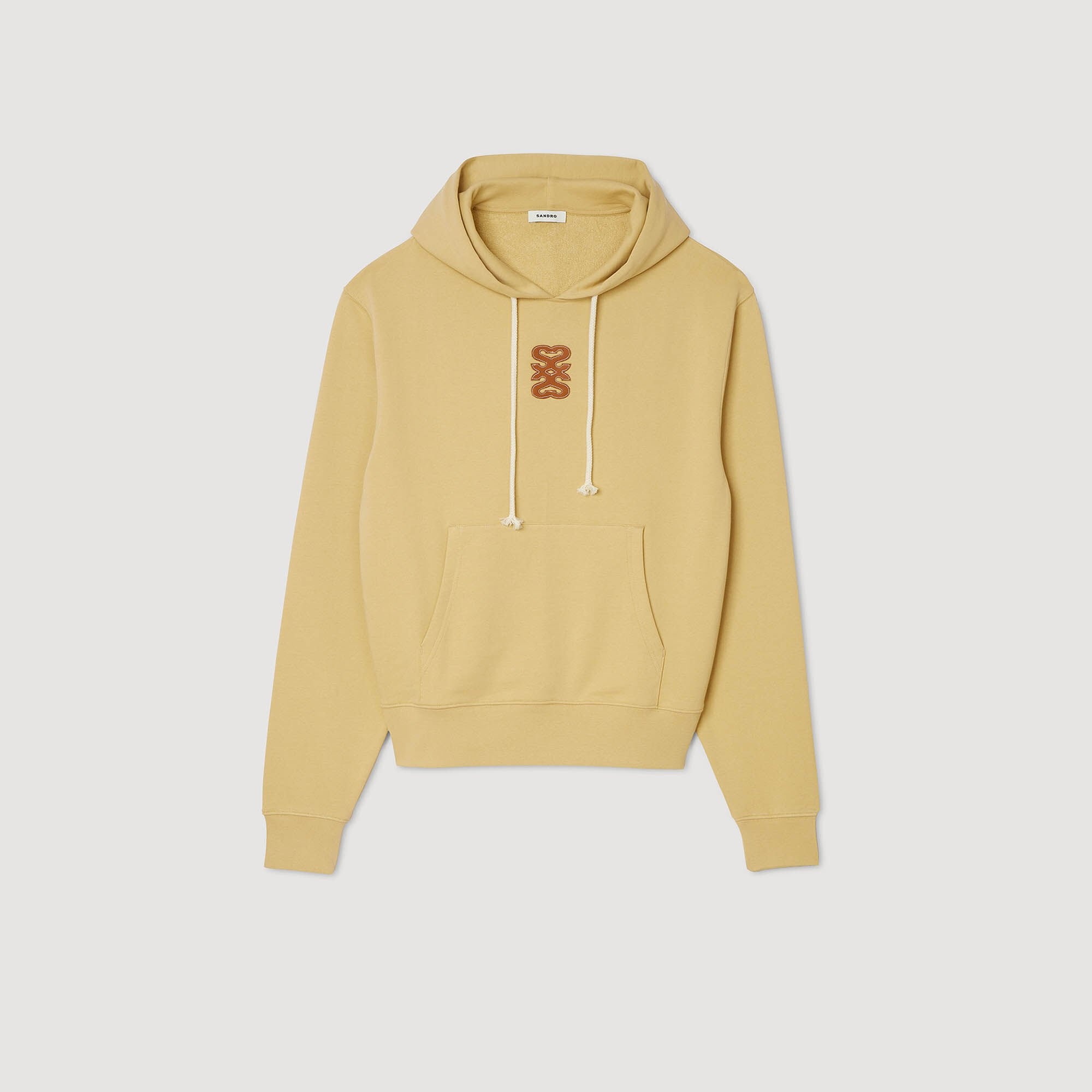 LEATHER PATCH SWEATSHIRT - 6