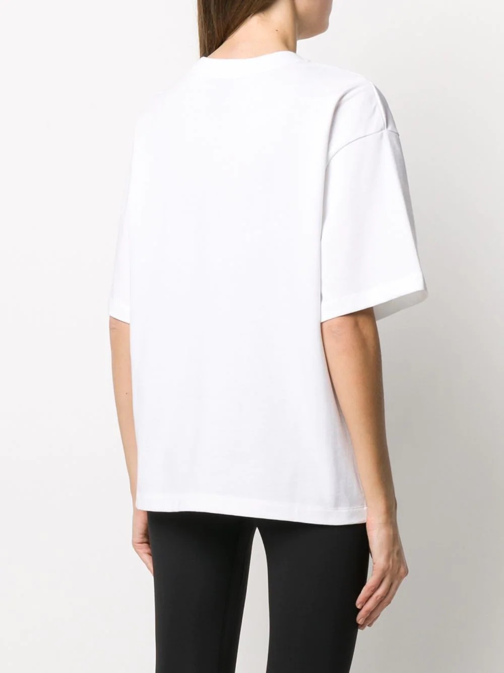 Swoosh logo print T-shirt - 4