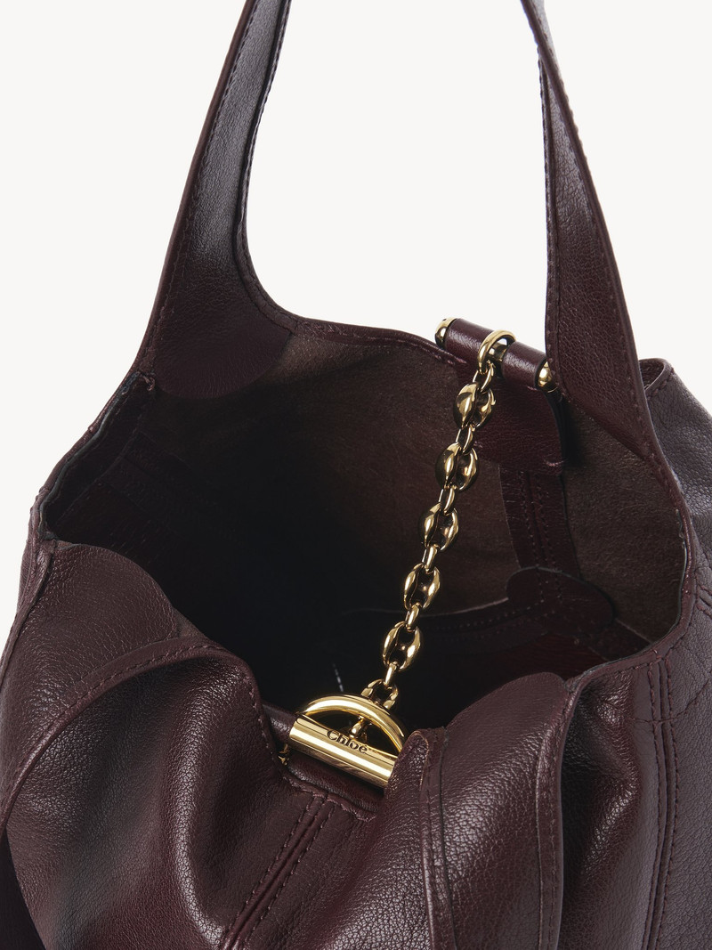 SMALL CHLOÉ BALLOON BAG IN GRAINED LEATHER 5