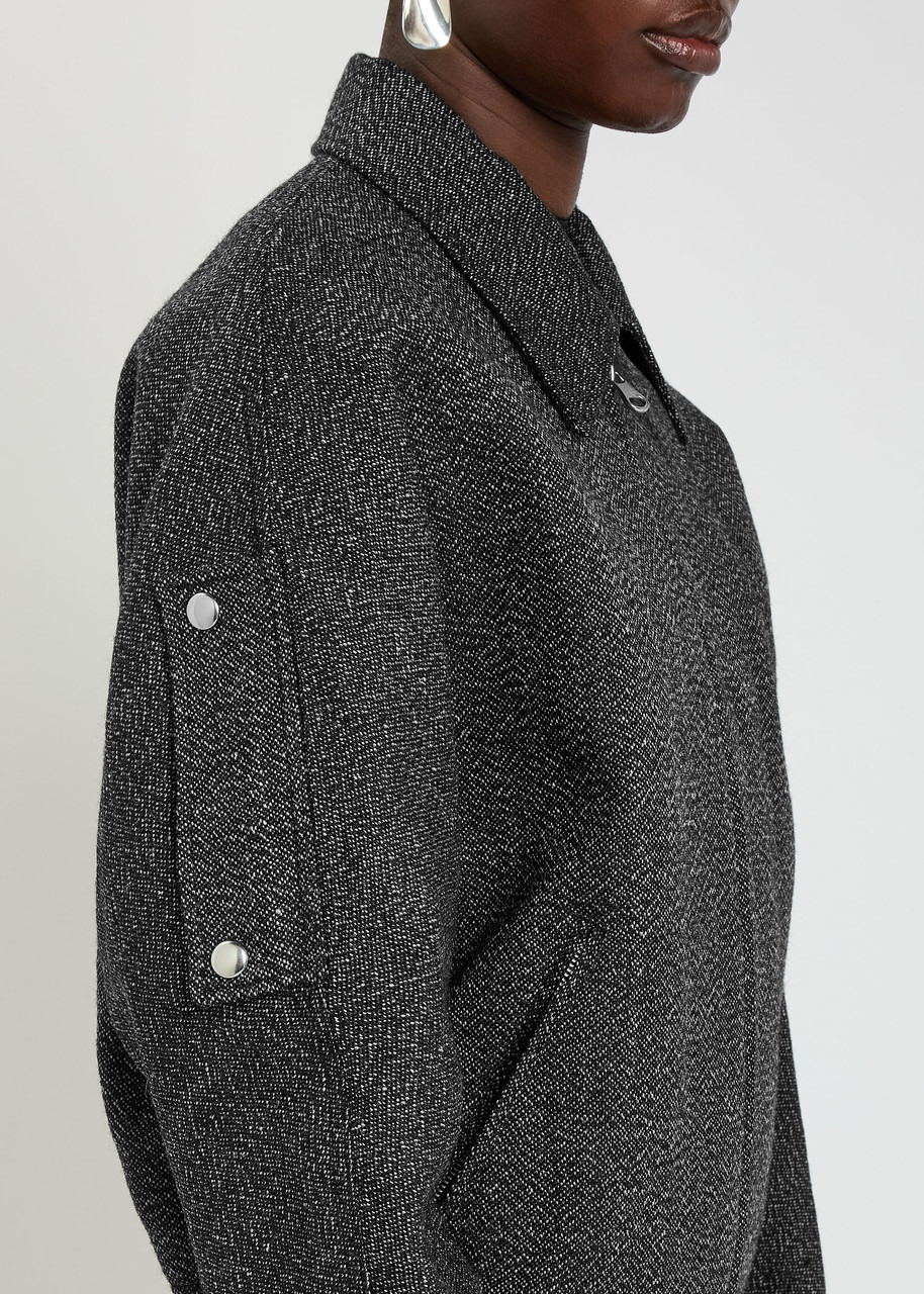 Courrèges Quilted Caviar Wool Jacket - 5