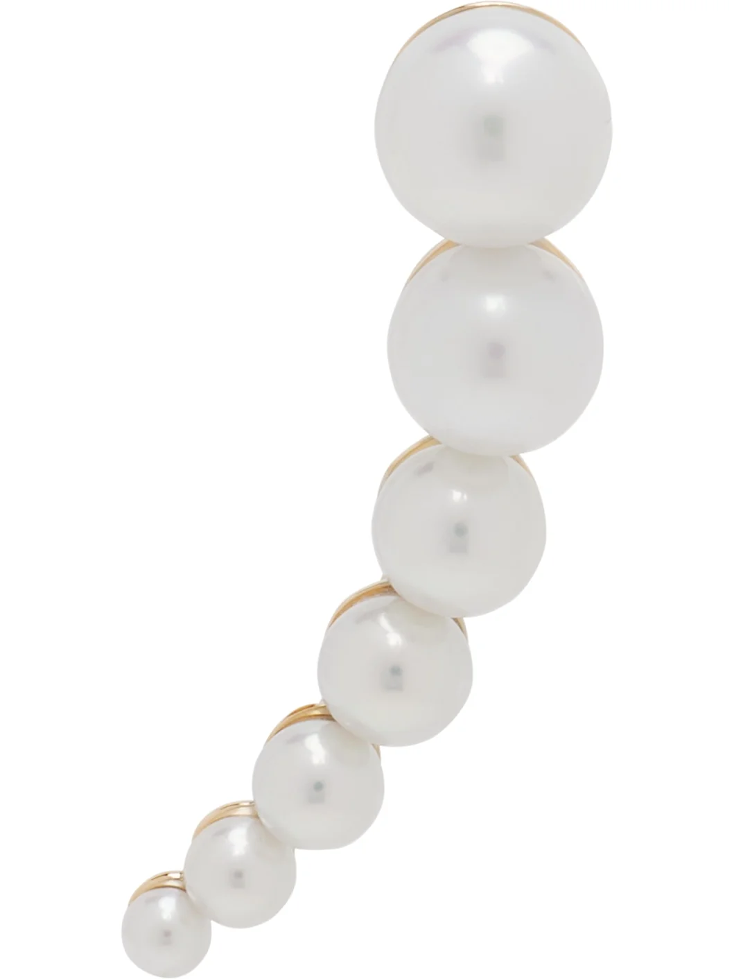 Croissant Japonais Single Earring - 1
